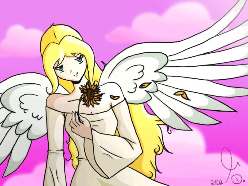 Engel-im-Anime-Stil-by-kleinErdbeer